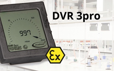 Vacuubrand: Chemiebeständiges Vakuum-Messgerät  für den Atex-Bereich