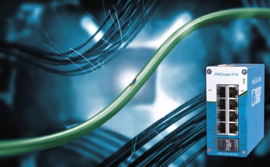 Industrial Ethernet Switch für permanente Leitungsüberwachung
