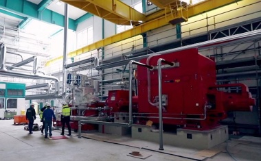 InfraServ Gendorf: Inbetriebnahme der Dampfturbine