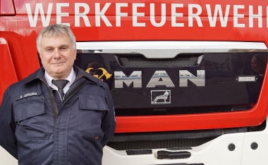 Ralf Zerbes ist neuer Leiter der Werkfeuerwehr im Industriepark Wiesbaden
