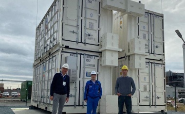 NAS Batteriesystem am BASF-Verbundstandort Antwerpen in Betrieb genommen