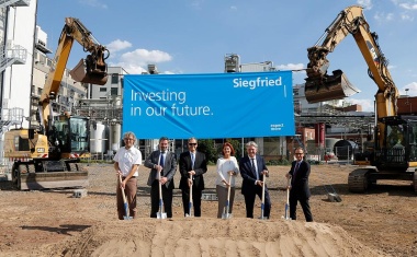Siegfried beginnt mit dem Bau einer Produktionsanlage in Minden