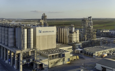 Borealis plant in Schwechat kommerzielle Anlage für mechanisches Recycling