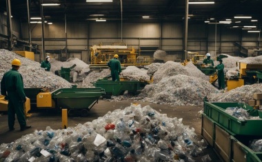 CHEManager Grafik: Kunststoffrecycling in Europa