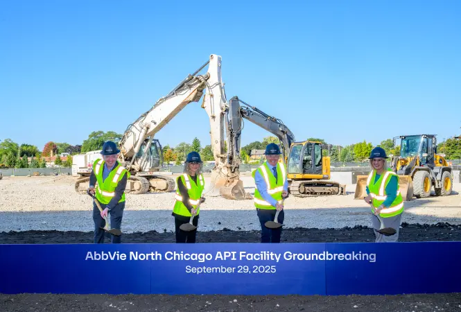 AbbVie Breaks Ground on US API Manufacturing Facility