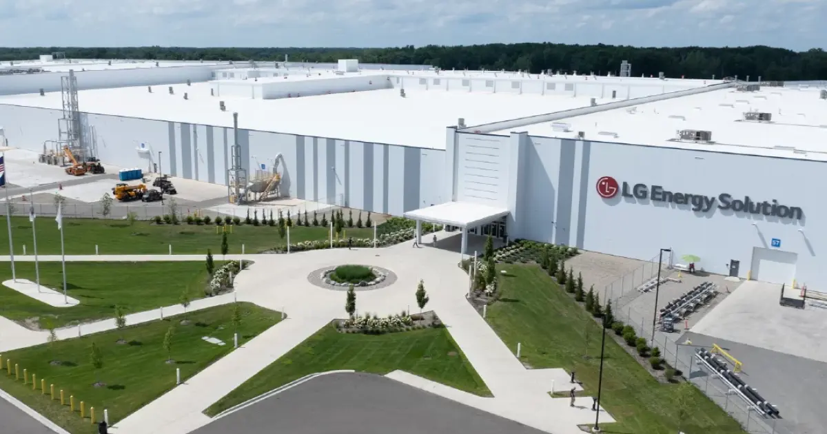LG Energy Solution Starts Production at US Battery Plant