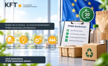 PPWR: Handlungsbedarf erkennen – in nur 20 Minuten