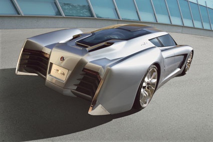 In der Studie Ecojet Supercar von GM wird Lexan GLX-Polycarbonat von SABIC...