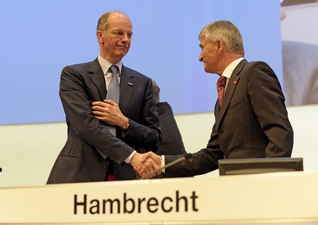 Auf Jürgen Hambrecht folgt nun der Ex-Finanzvorstand Kurt Bock.