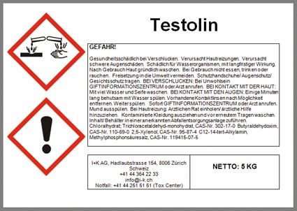 Abb. 2b: Unterschied zwischen EU- und GHS-Einstufung bei gleicher Rezeptur