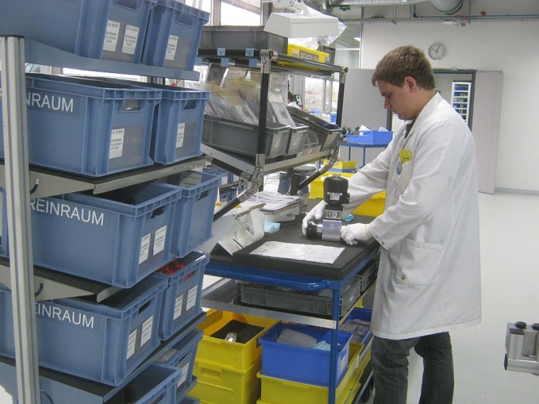In Öhringen werden Produkte für die Steriltechnik-Sparte des Fluidexperten...