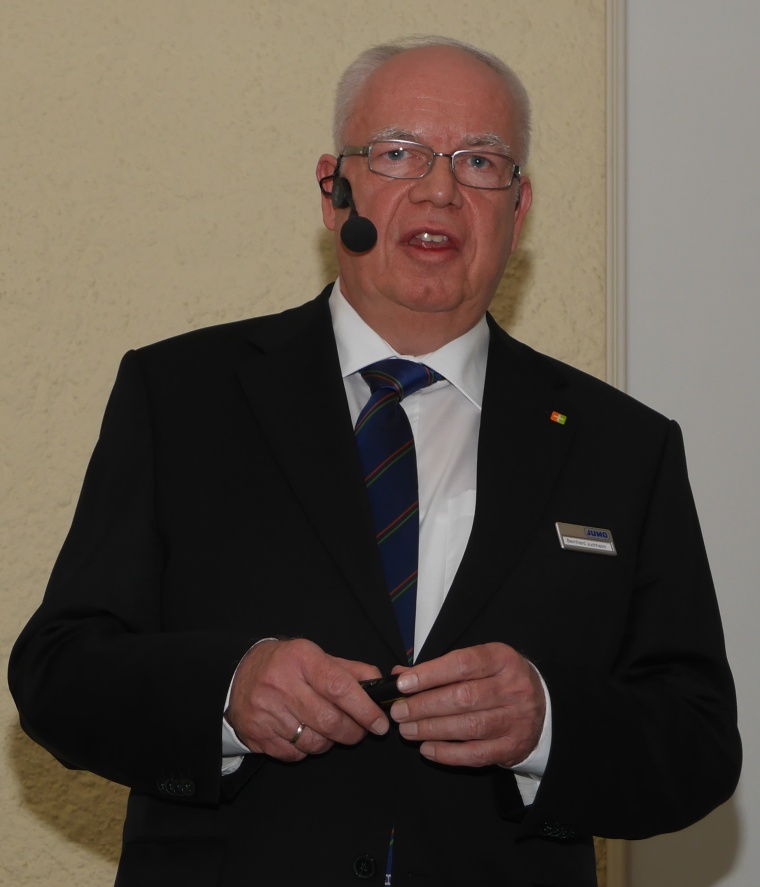 Abb. 2: Bekenntnis zum überdurchschnittlichen Wachstum: Bernhard Juchheim hat...