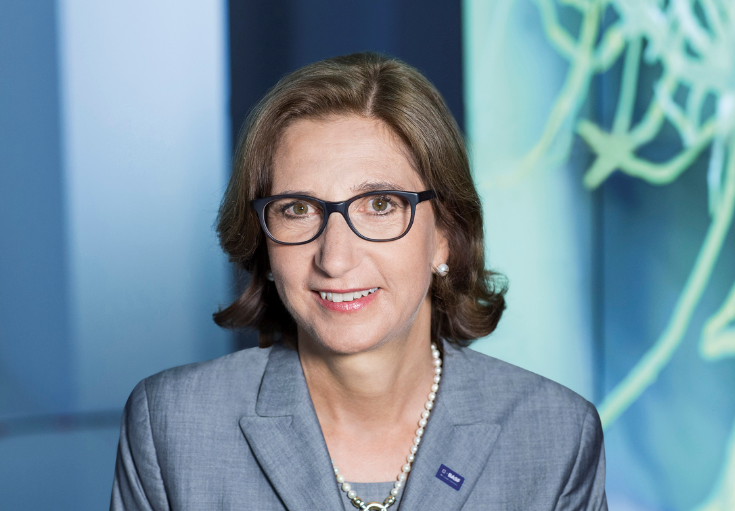 Margret Suckale, BASF-Arbeitsdirektorin und Standortleiterin für das Werk...