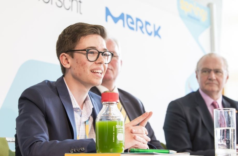 Einer der Sieger bei Jugend forscht 2018: Moritz Hamberger vom...