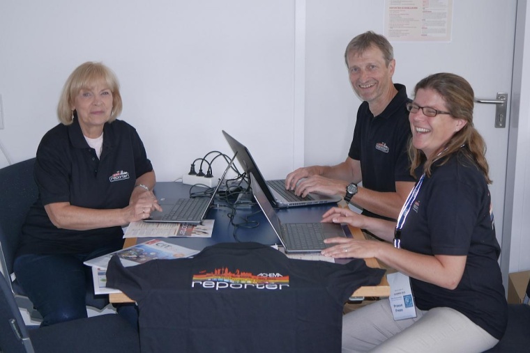 Das Wiley-Fachredaktions-Team: Bettina Wagenhals, Matthias Ackermann und Carla...