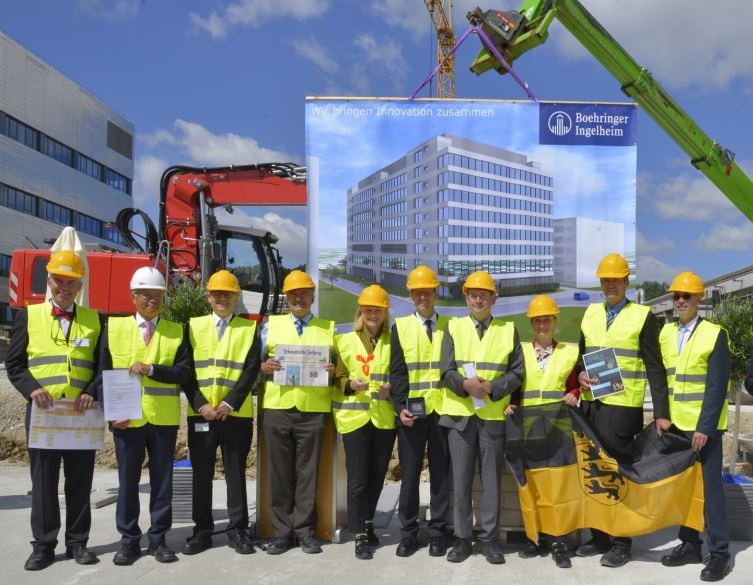 Grundsteinlegung für das “Biologicals Development Center” (BDC) in...