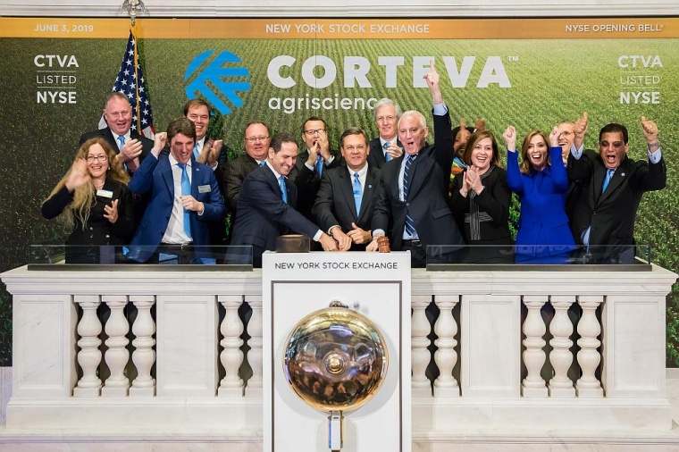 Börsengang von Corteva Agriscience. Foto: Corteva