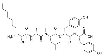 Abb. 4: Struktur von Microginin FR1