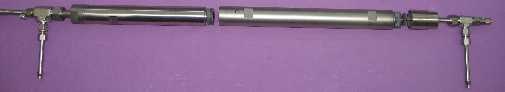 Ein Segment des Reaktors hat eine Länge von ca. 400 mm und einen Durchmesser...