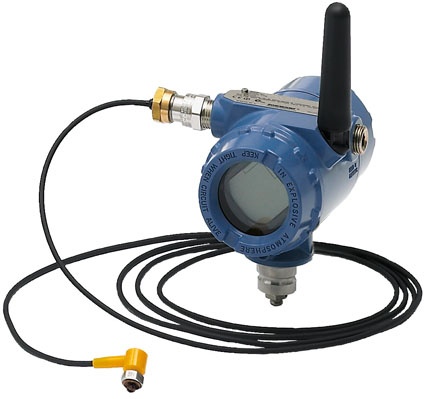 Abb. 3: Der kabellose Vibrations-Messumformer von Emerson.