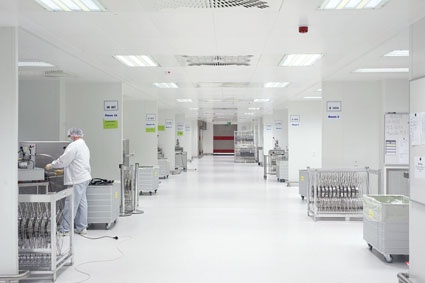 Abb. 2: Nachher: Reinraum in Produktion
