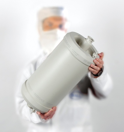 Abb. 7: Mustang XT 5000 Membranadsorberkapsule zur Verwendung im Proteincapture...