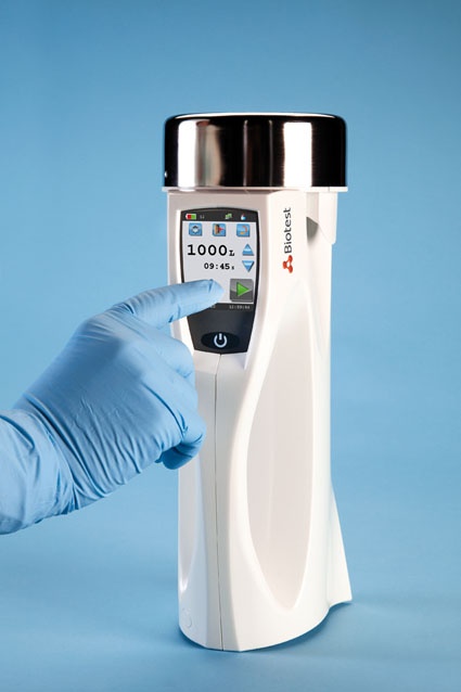 Abb. 1: Luftkeimsammler RCS High Flow Touch