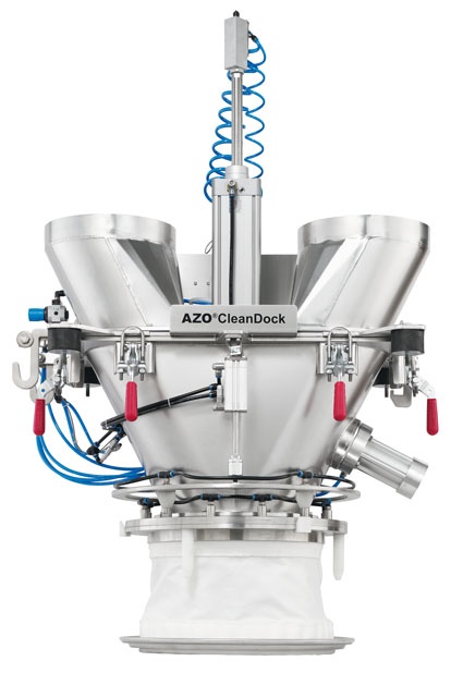 Abb. 8: AZO CleanDock mit Anschlüssen für zwei Dosierorgane