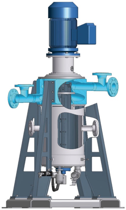 Abb. 1: Multifunktionale CINC Zentrifuge
