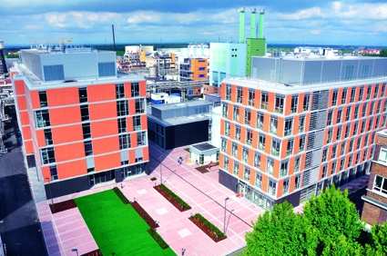 Bau für die Wissensgesellschaft: Das neue Material Research Center von Merck...