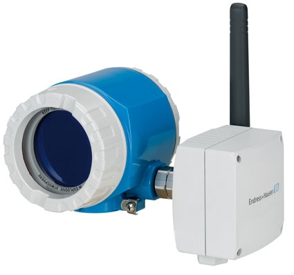Abb. 6: Wireless Hart Adapter integriert an eine Temperaturmessgerät