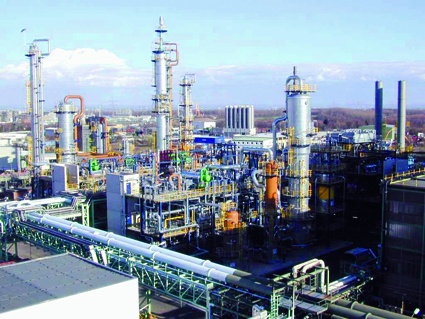 Monomeranlage von Vinnolit im Chemiepark Hürth-Knapsack (© Vinnolit)