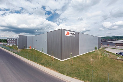 Logistikzentrum der Trans-o-flex in Alzenau.