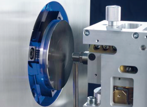 Abb. 1: Reinraumtauglicher tribologischer Prüfstand am Fraunhofer IPA zur...