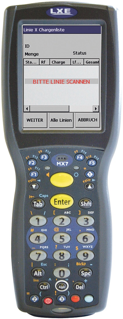 CSB Mobile Chargierung Scanner