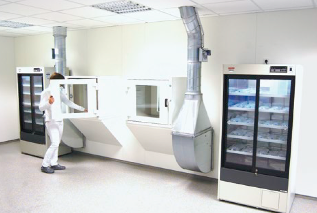 Abb. 2: Neueste Lösungen rund um die Reinraumtechnologie werden präsentiert...