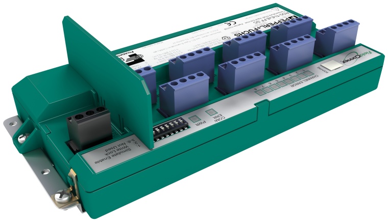 Pepperl: Temperatur- Multiinput für acht analoge eigensichere Signale.