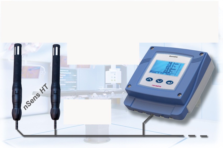 Abb. 1: Der Prozess-Messumformer QuantaDat mit intelligentem Sensor nSens-HT...