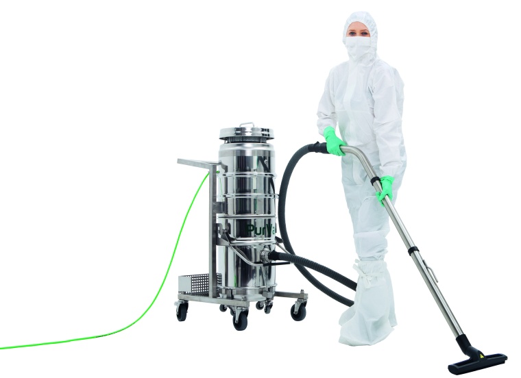 Hydroflex: Anwendung des Hydroflex-Saugers mit Spezialschlauch