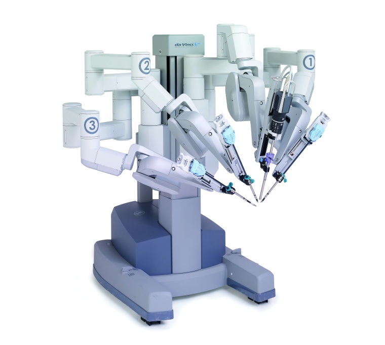 Gück_Roboter: Abb. 3: Operationsroboter Da Vinci mit vier Greifarmen – ...