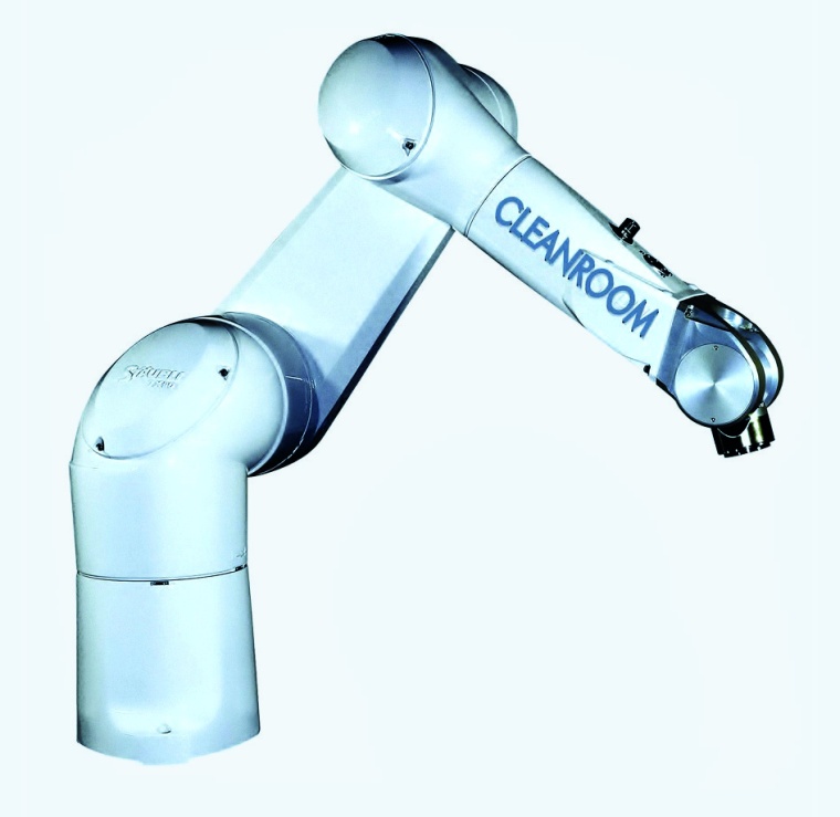 Gück_Roboter: Abb. 1: Der Roboter RX160 CR ist wie alle Cleanroom-Modelle von...