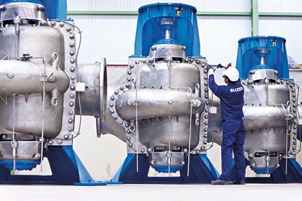 Pumpen für den Wassertransport