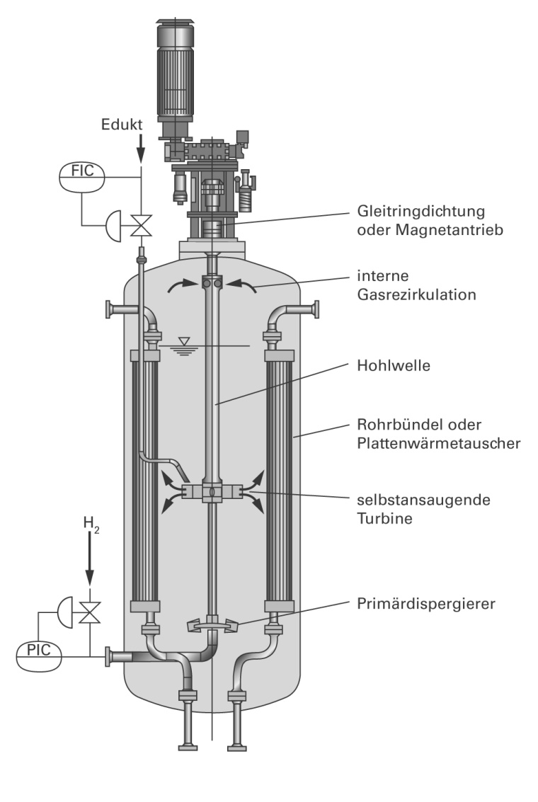 Ekato_Abb. 2: Ekato-Kombibegasung mit interner Gasrezirkulation und...