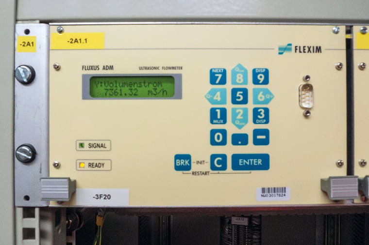 FLEXIM: Messumformer Fluxus F709 für den Einbau im 19‘‘-Schaltschrank.