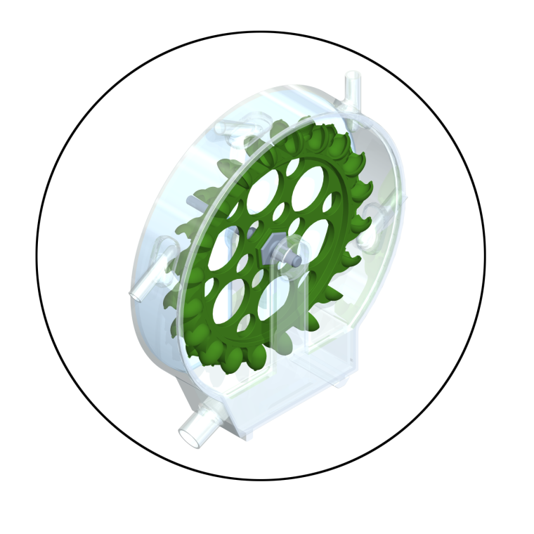 Chemcar: Pelton-Turbine