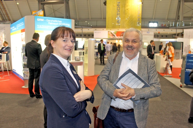 Lounges Nachlese: Ortner Reinraumtechnik stellte neben einer Lichtschleuse zur...