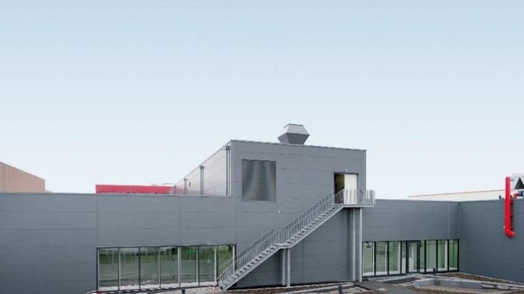 Caelo verdoppelte mit dem Neubau seine Produktionskapazitäten.