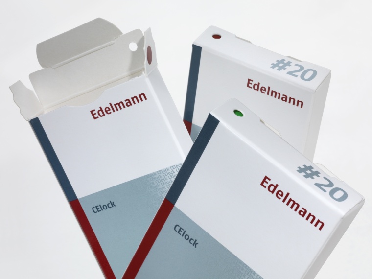 CElock ist eine wiederverschließbare Faltschachtel mit...