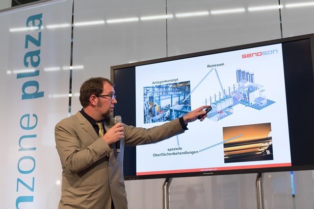 Herrn Thomas Wollstein auf dem Cleanzone Kongress 2015, © Messe...
