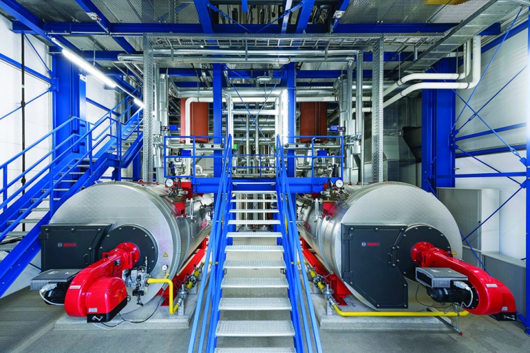 Bosch-Dampfkesselanlage © Bosch